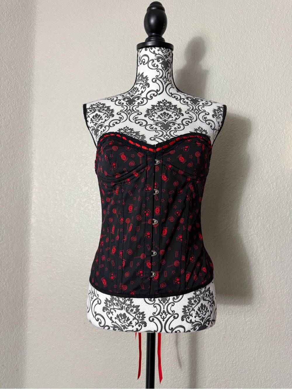 Hell Bunny Black Corset